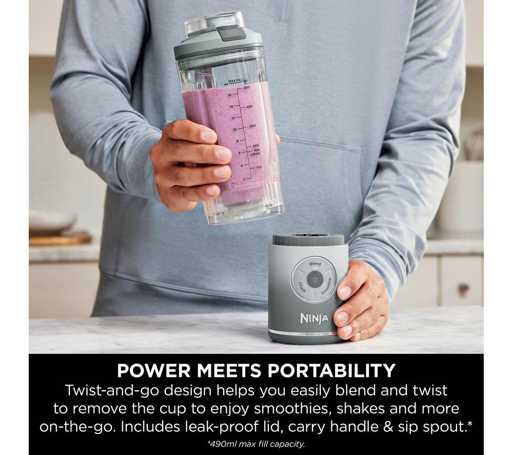 NINJA Blast Max BC251UKSL Cordless Blender - Silver image number 3 of 13