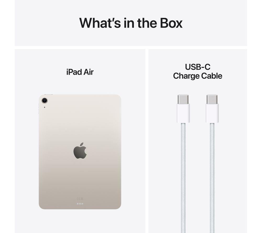 APPLE 11" iPad Air (2025) - 128 GB, Starlight image number 10 of 10