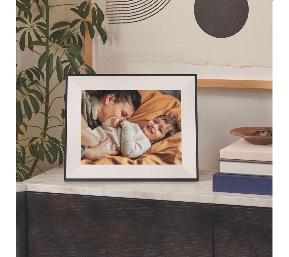 AURA Aspen 12" WiFi Digital Photo Frame - Black image number 2 of 8