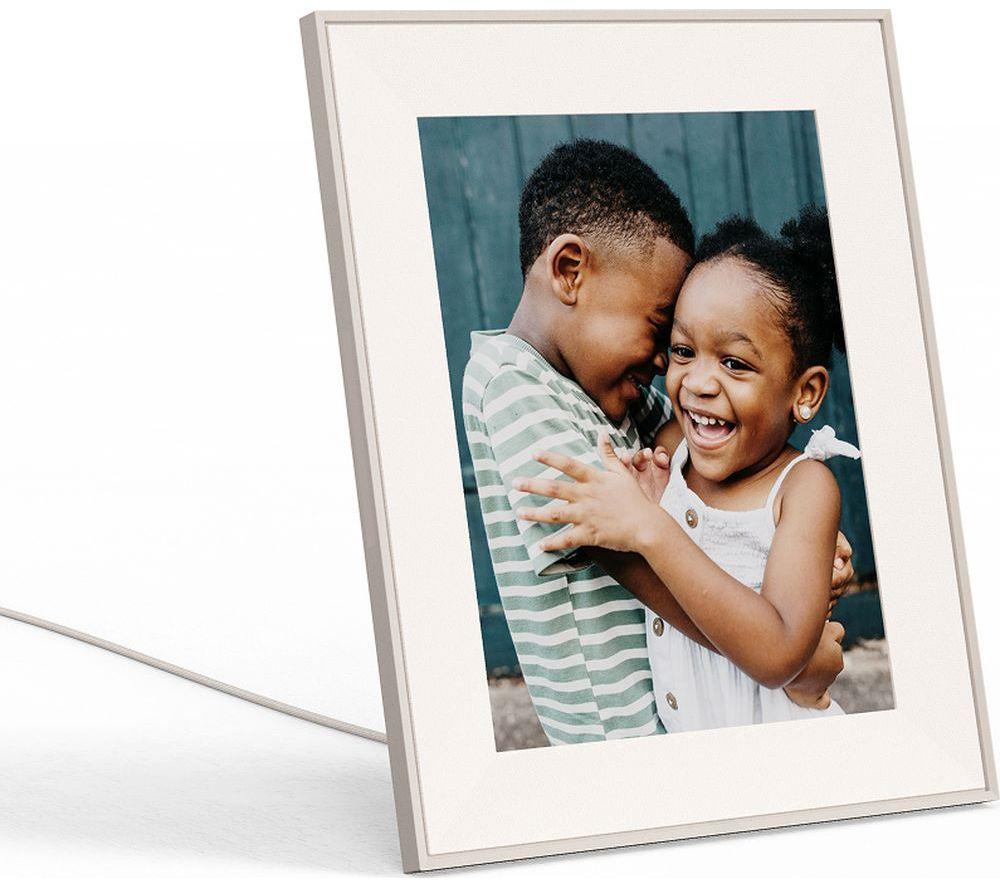 AURA Aspen 12" WiFi Digital Photo Frame - White image number 2 of 5