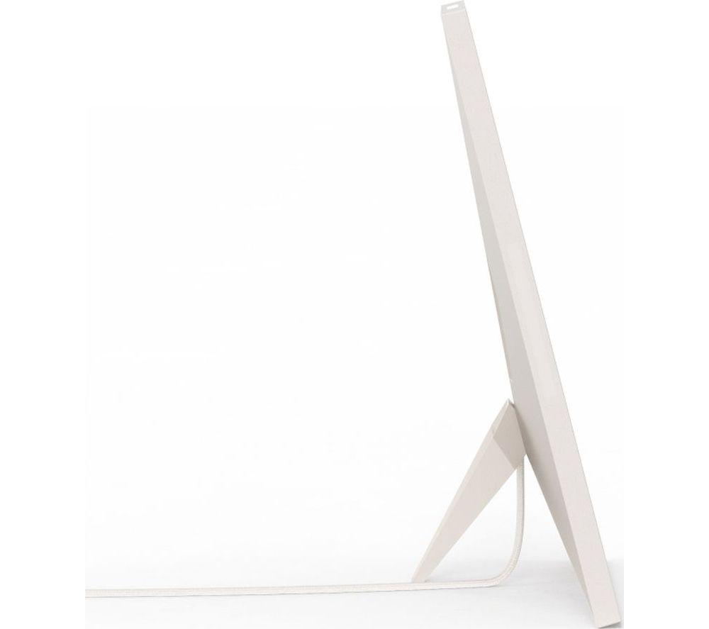 AURA Aspen 12" WiFi Digital Photo Frame - White image number 3 of 5