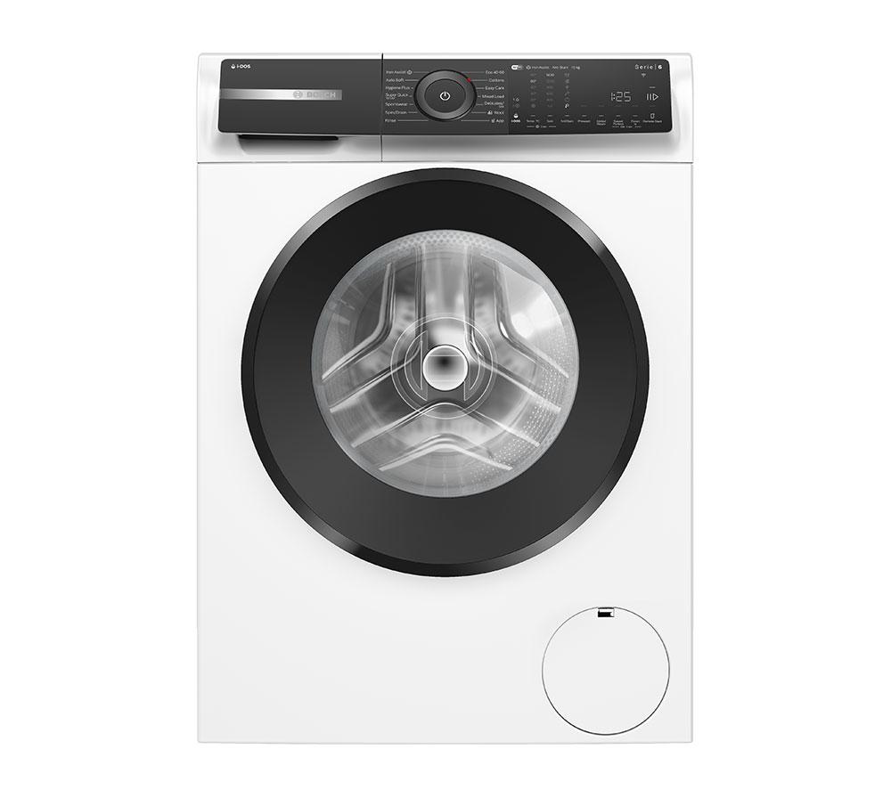 BOSCH Series 6 WGH254A0GB i-DOS AntiStain WiFi-enabled 10 kg 1400 Spin Washing Machine – White, White