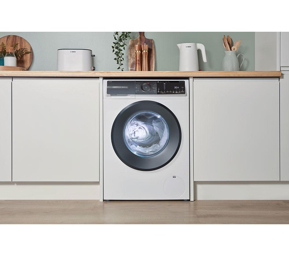 BOSCH Series 6 Plus WGH254A0GB i-DOS AntiStain WiFi-enabled 10 kg 1400 Spin Washing Machine - White image number 9 of 19