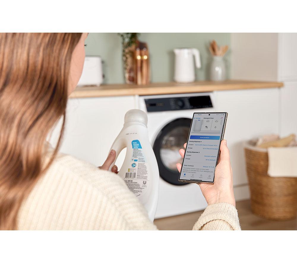BOSCH Series 6 Plus WGH254A0GB i-DOS AntiStain WiFi-enabled 10 kg 1400 Spin Washing Machine - White image number 12 of 19