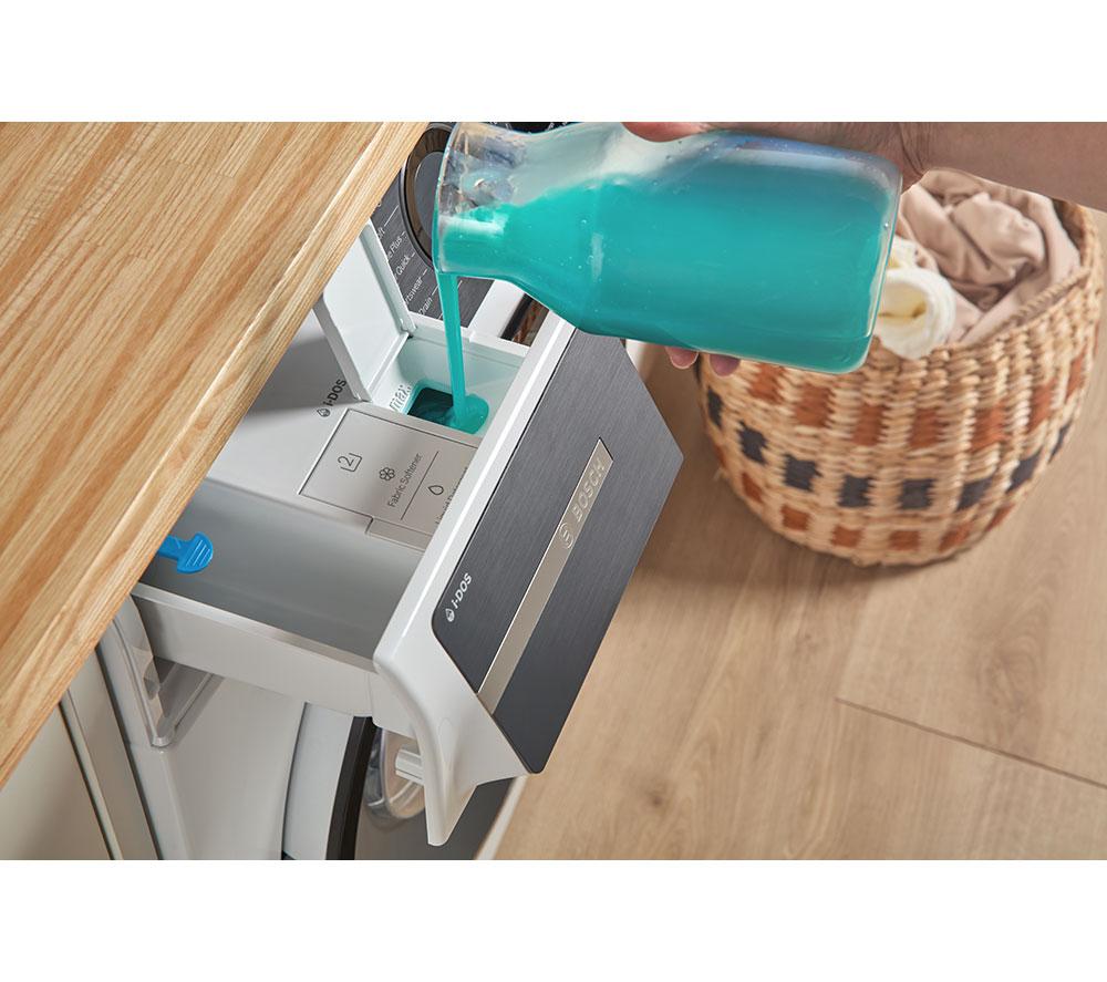 BOSCH Series 6 Plus WGH254A0GB i-DOS AntiStain WiFi-enabled 10 kg 1400 Spin Washing Machine - White image number 13 of 19