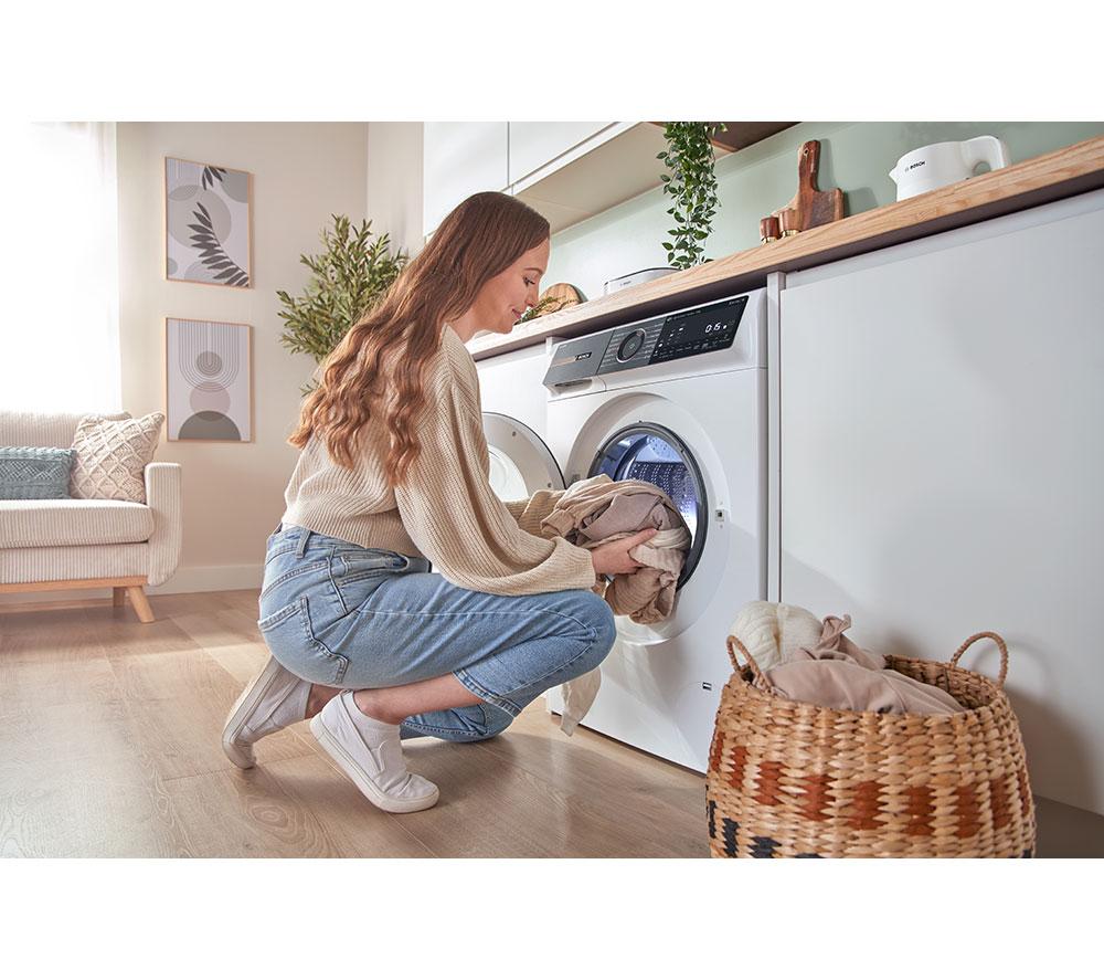 BOSCH Series 6 Plus WGH254A0GB i-DOS AntiStain WiFi-enabled 10 kg 1400 Spin Washing Machine - White image number 16 of 19