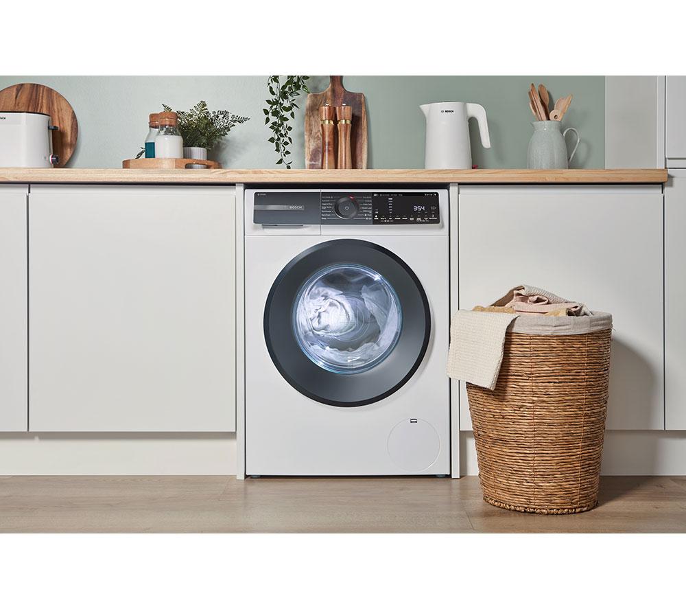 BOSCH Series 6 Plus WGH254A0GB i-DOS AntiStain WiFi-enabled 10 kg 1400 Spin Washing Machine - White image number 17 of 19