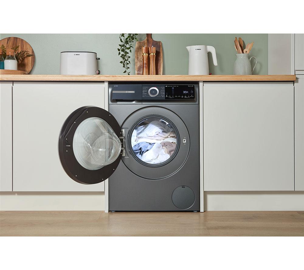 BOSCH Series 6 Plus WGH254ARGB i-DOS AntiStain WiFi enabled 10 kg 1400 Spin Washing Machine - Graphite image number 10 of 19