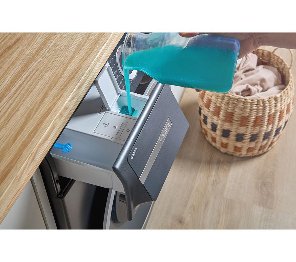 BOSCH Series 6 Plus WGH254ARGB i-DOS AntiStain WiFi enabled 10 kg 1400 Spin Washing Machine - Graphite image number 13 of 19