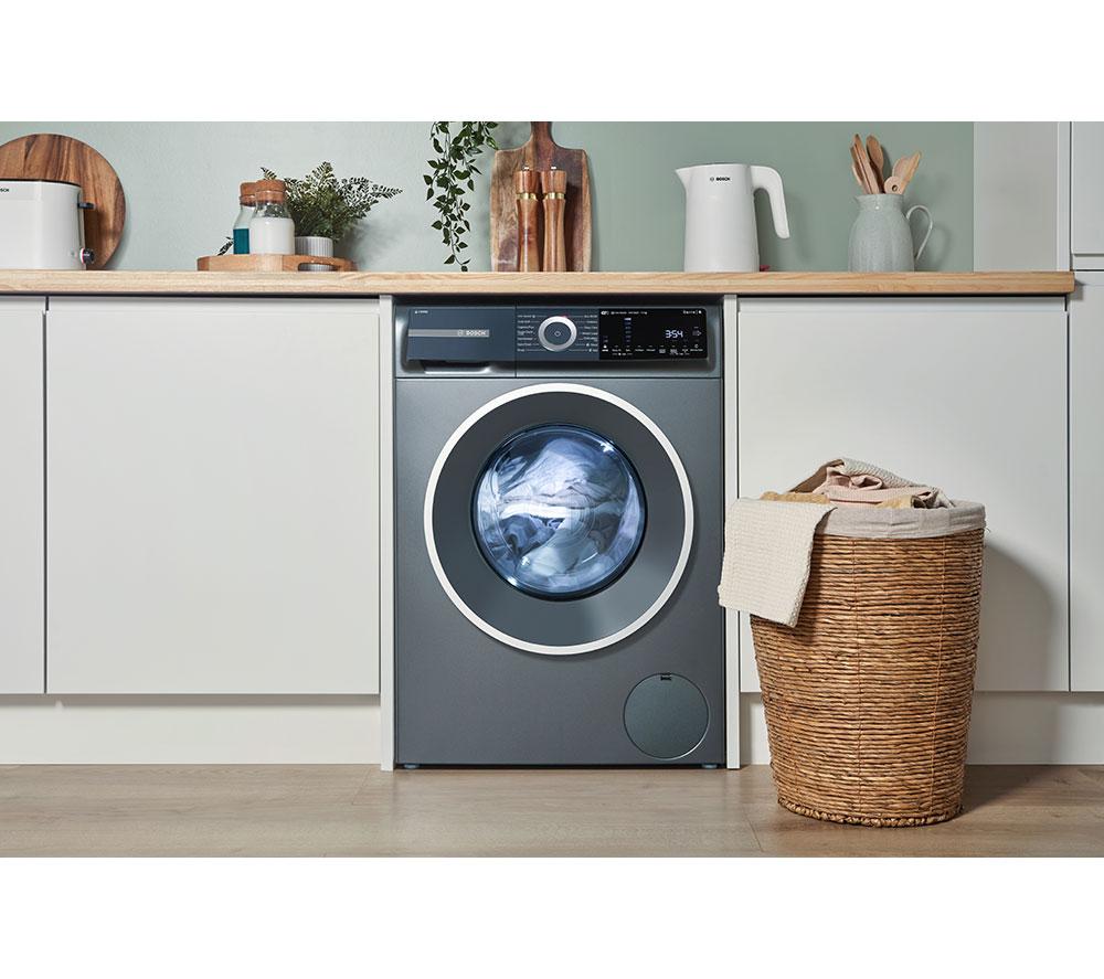 BOSCH Series 6 Plus WGH254ARGB i-DOS AntiStain WiFi enabled 10 kg 1400 Spin Washing Machine - Graphite image number 17 of 19
