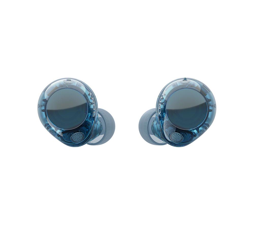 SONY WF-C710N Wireless Bluetooth Noise-Cancelling Earbuds - Glass Blue image number 15 of 15