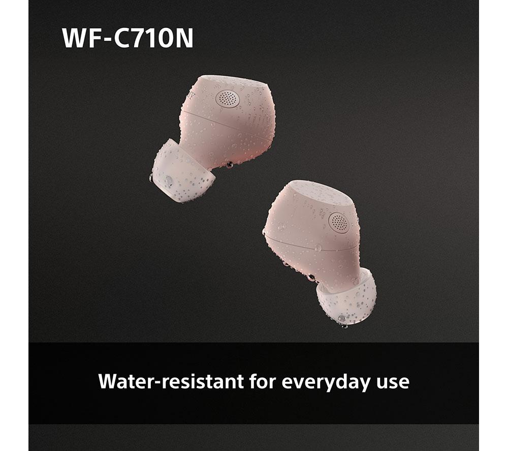 SONY WF-C710N Wireless Bluetooth Noise-Cancelling Earbuds - Pink image number 8 of 15