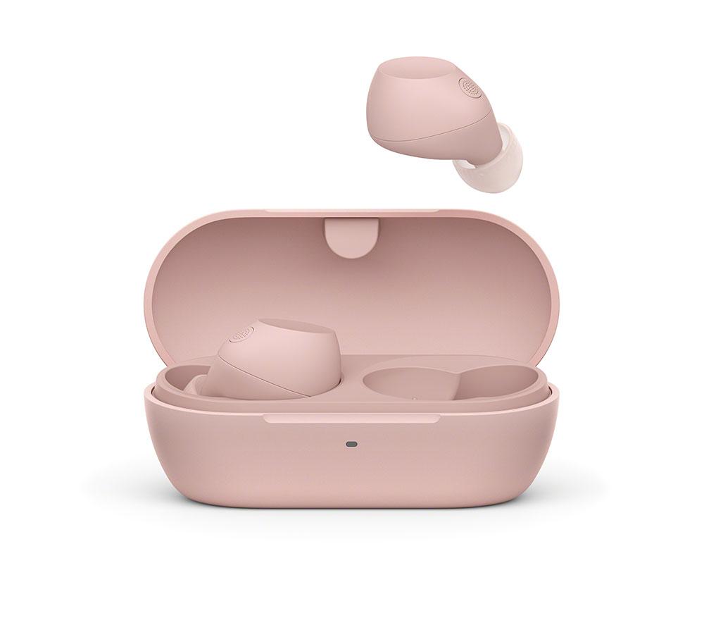 SONY WF-C710N Wireless Bluetooth Noise-Cancelling Earbuds - Pink image number 14 of 15