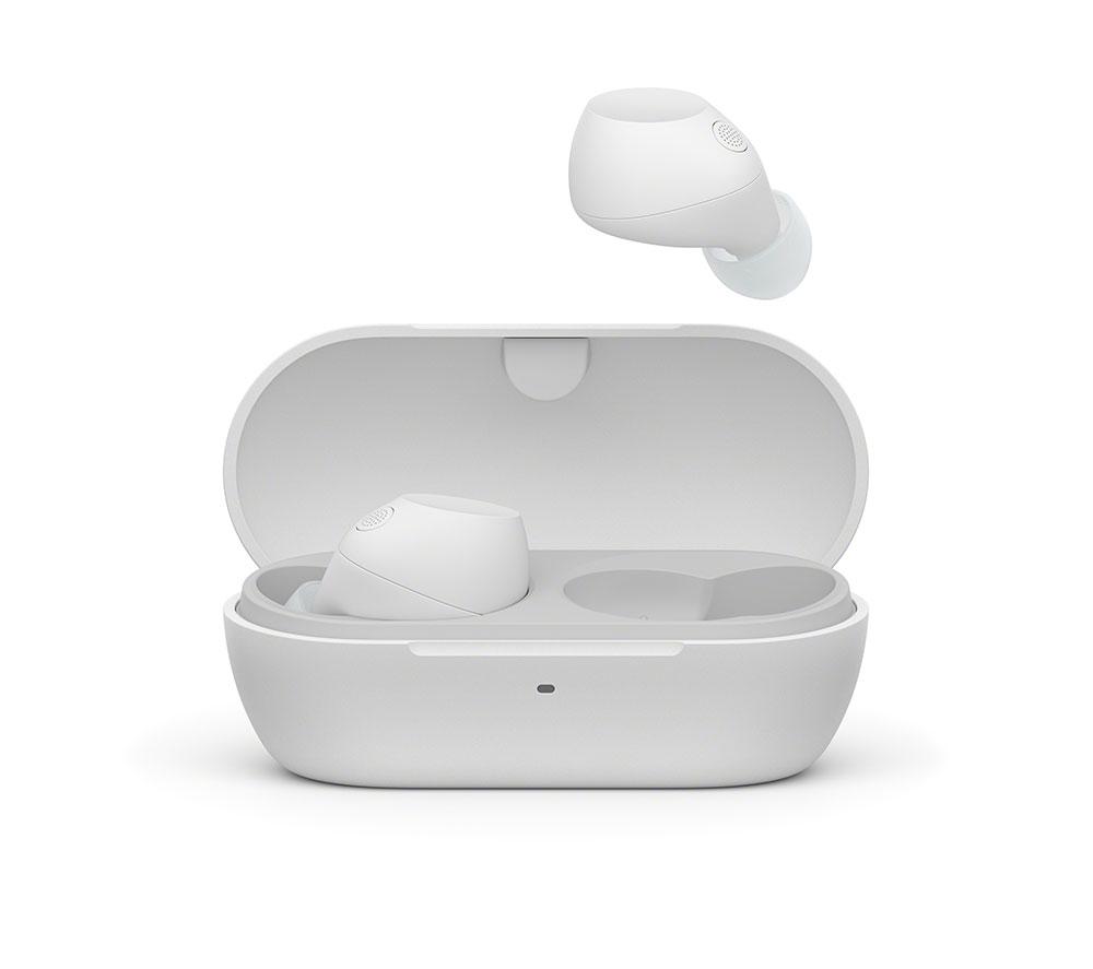 SONY WF-C710N Wireless Bluetooth Noise-Cancelling Earbuds - White image number 14 of 15
