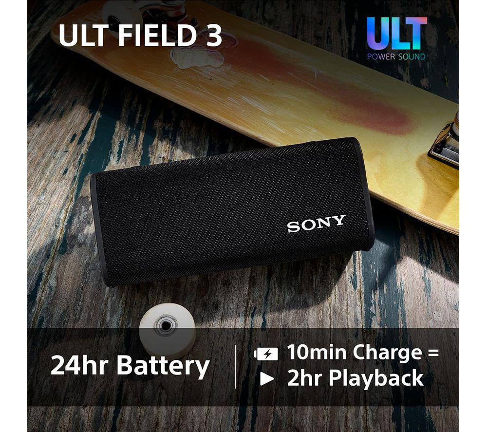SONY ULT FIELD 3 Portable Bluetooth Speaker - Black image number 6 of 9