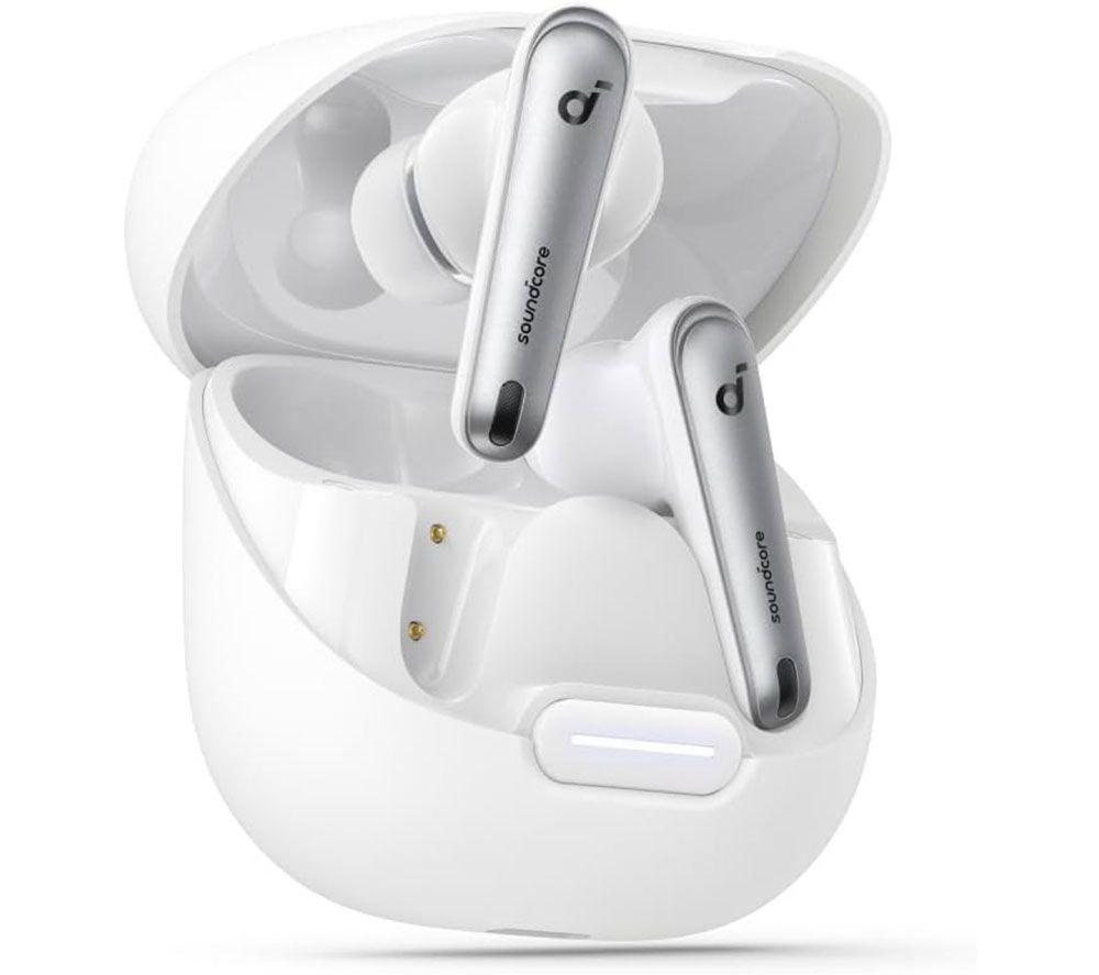 SOUNDCORE Liberty 4 Wireless Bluetooth Noise-Cancelling Earbuds - White