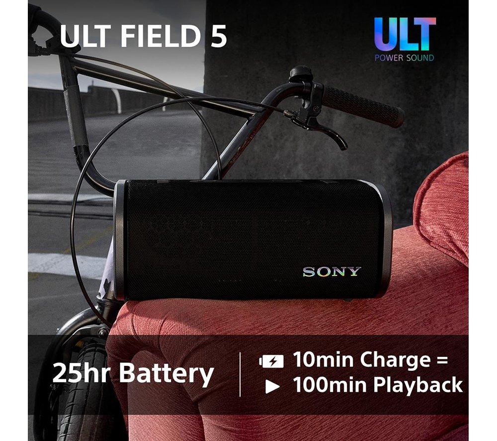 SONY ULT FIELD 5 Portable Bluetooth Speaker - Black image number 6 of 26