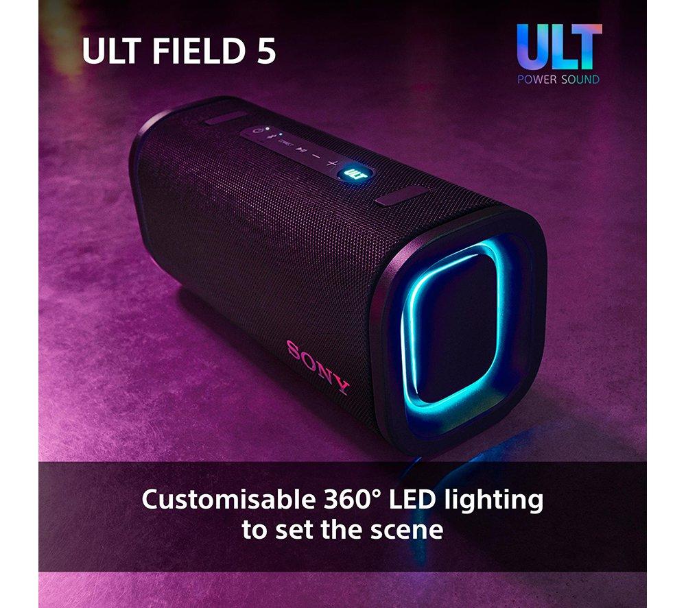 SONY ULT FIELD 5 Portable Bluetooth Speaker - Black image number 7 of 26