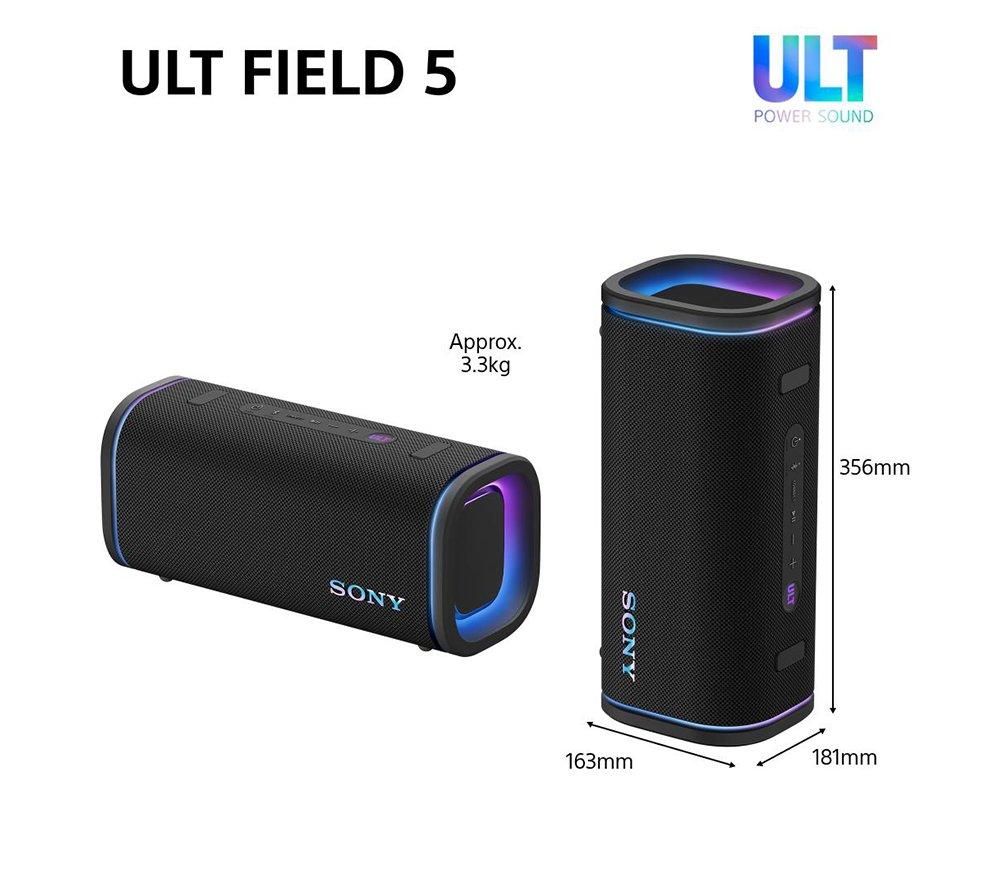 Buy SONY ULT FIELD 5 Portable Bluetooth Speaker - Black | Currys