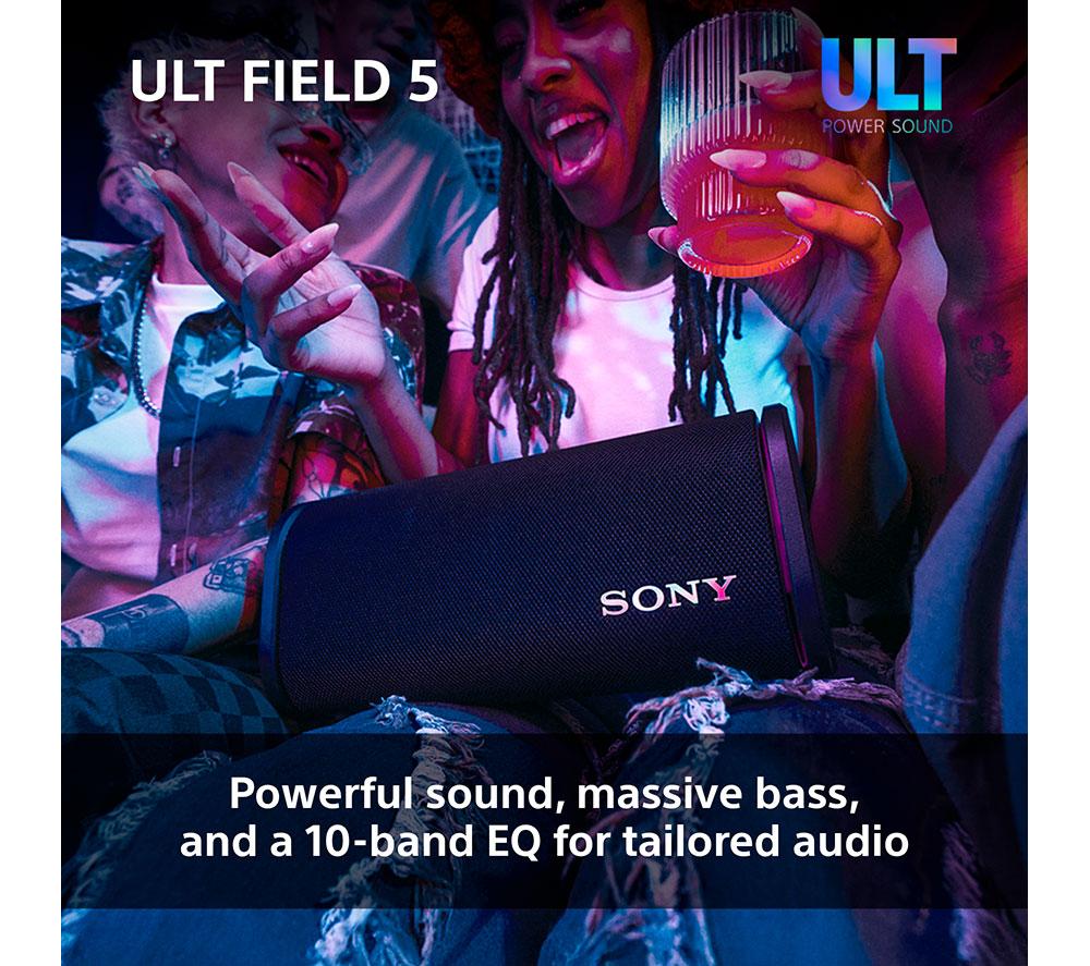 SONY ULT FIELD 5 Portable Bluetooth Speaker - Off-White image number 3 of 16