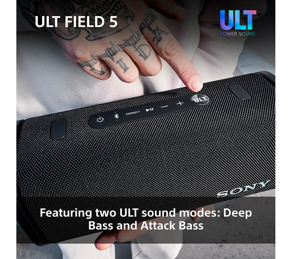 SONY ULT FIELD 5 Portable Bluetooth Speaker - Off-White image number 4 of 16