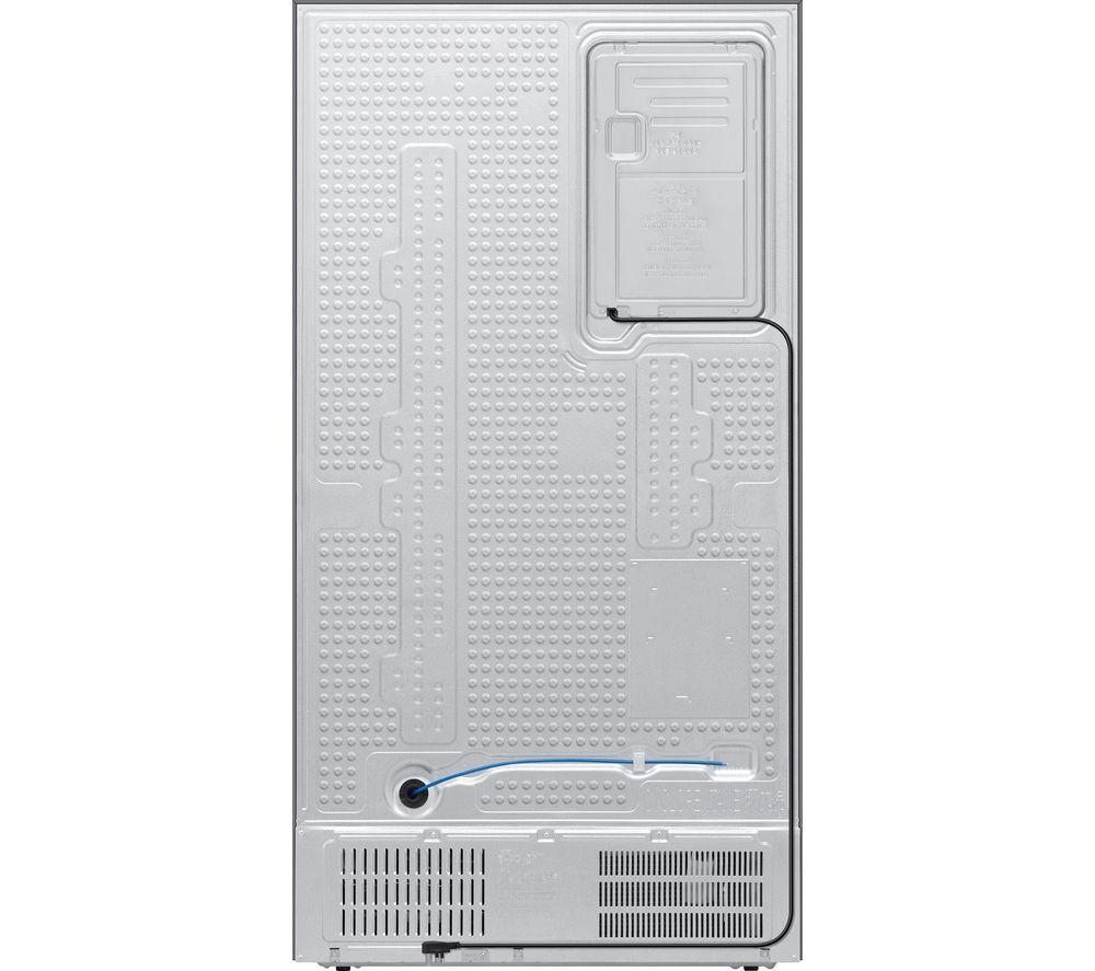 SAMSUNG Bespoke AI Series 8 On-device Bixby RS80F66KBTEU American-Style Fridge Freezer - Silver image number 5 of 17