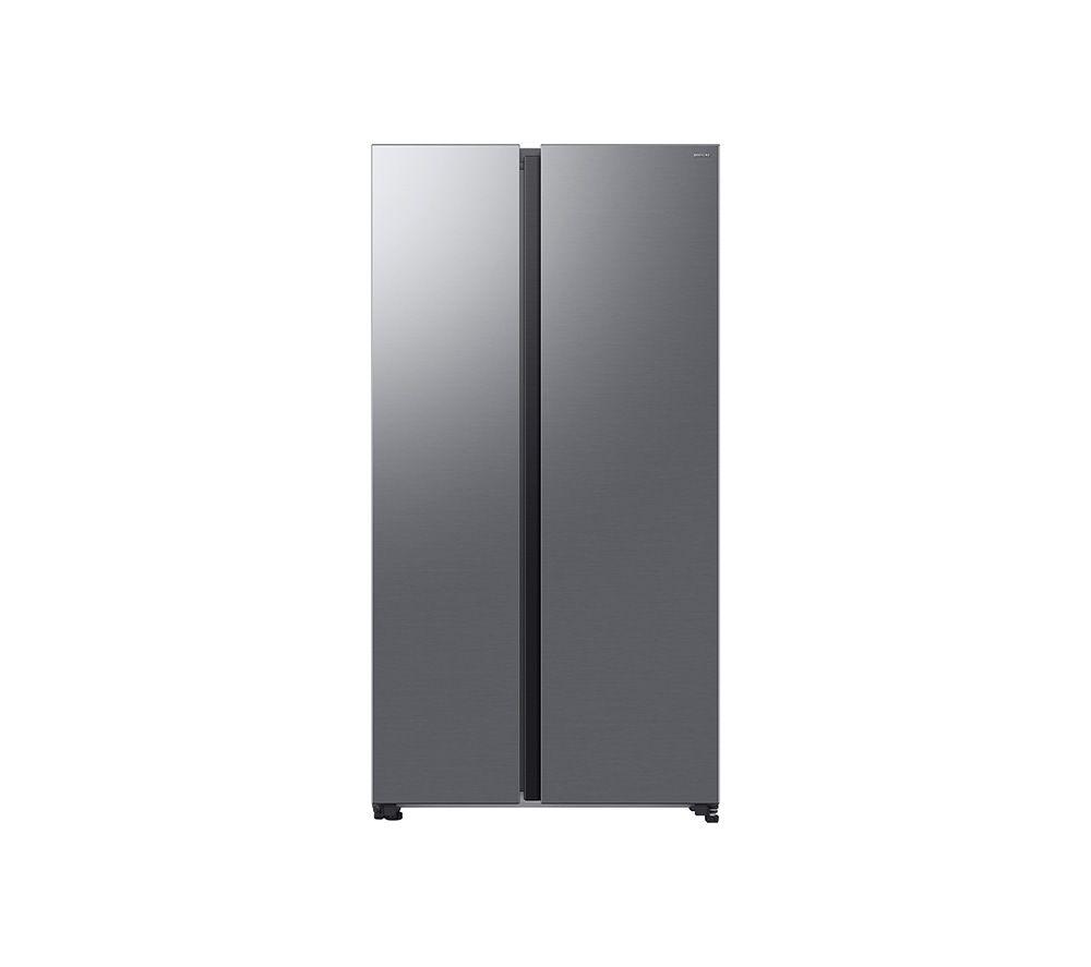 SAMSUNG Bespoke AI Series 7 RS70F67QCTEU American-Style Fridge Freezer – Silver, Silver/Grey