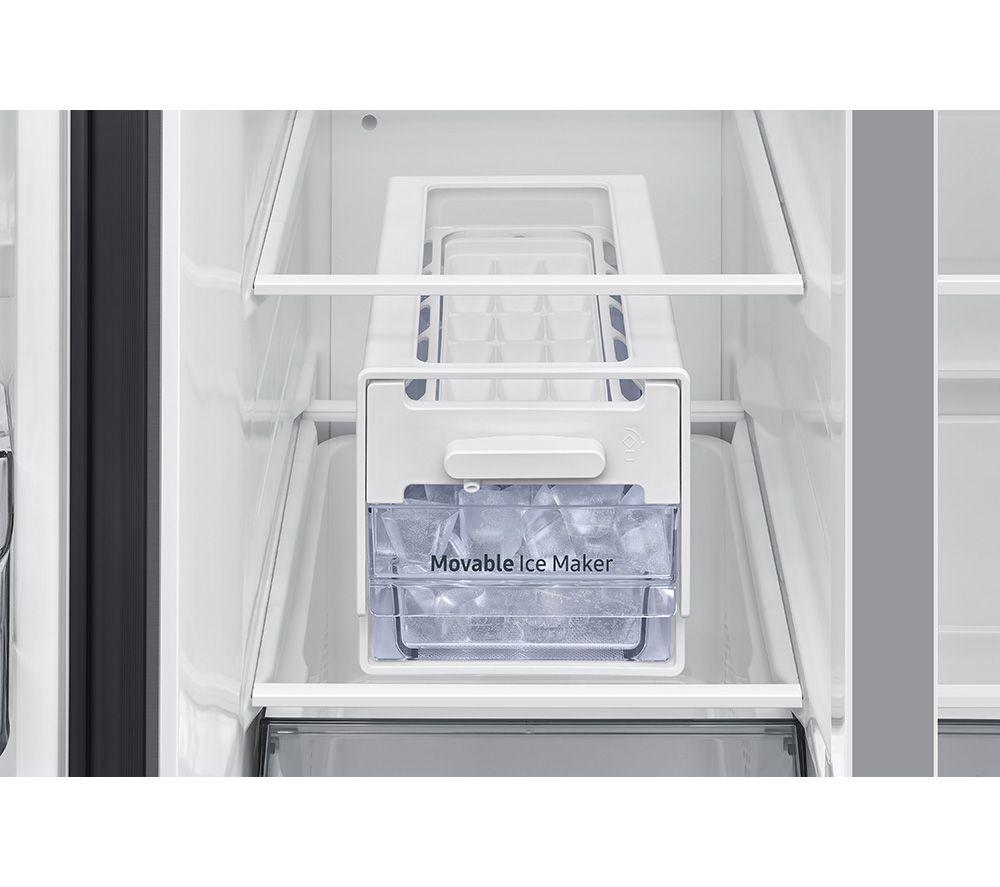 SAMSUNG Bespoke AI Series 7 SpaceMax RS70F67QCTEU American-Style Fridge Freezer - Silver image number 2 of 11