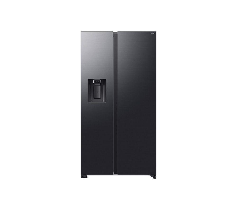 SAMSUNG Bespoke AI Series 7 RS70F66KCFEU American-Style Fridge Freezer – Black, Black