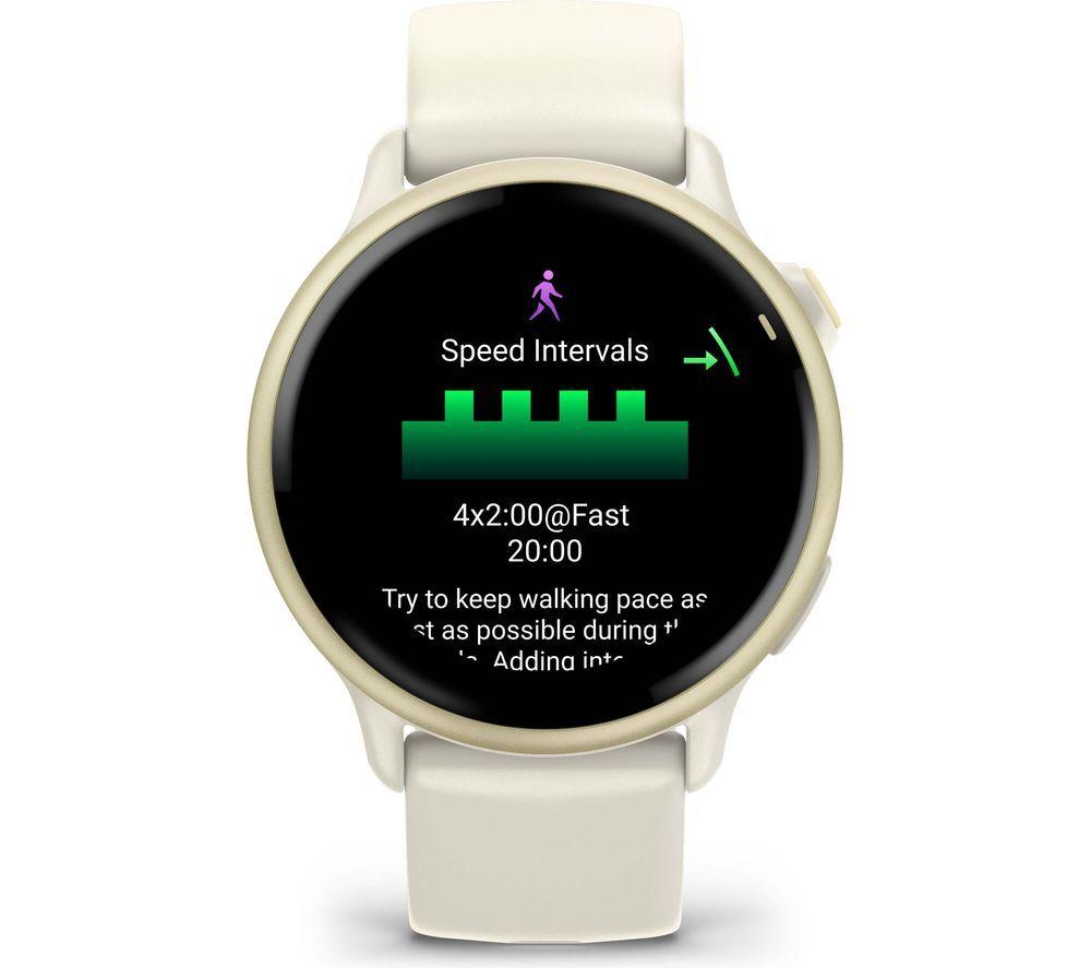 GARMIN vivoactive 6 Smart Watch - Bone & Lunar Gold image number 5 of 10