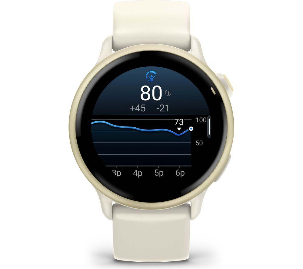 GARMIN vivoactive 6 Smart Watch - Bone & Lunar Gold image number 6 of 10