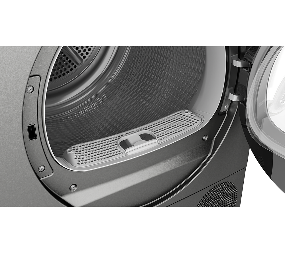 BOSCH Series 6 Plus WQH246DRGB WiFi-enabled 9 kg Heat Pump Tumble Dryer - Grey image number 4 of 10