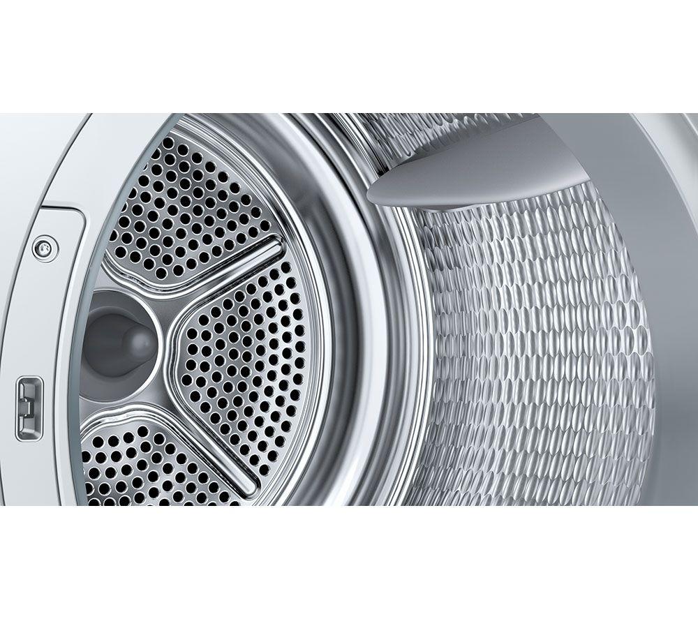 BOSCH Series 6 Plus WQH246D9GB WiFi-enabled 9 kg Heat Pump Tumble Dryer - White image number 6 of 9