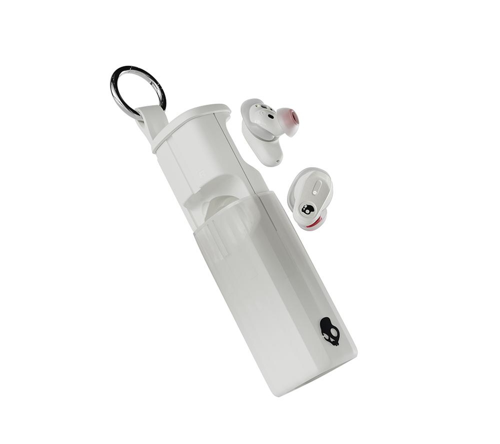 Skullcandy Method 360 Anc Wireless Bluetooth Noise-Cancelling Earbuds - Bone, White