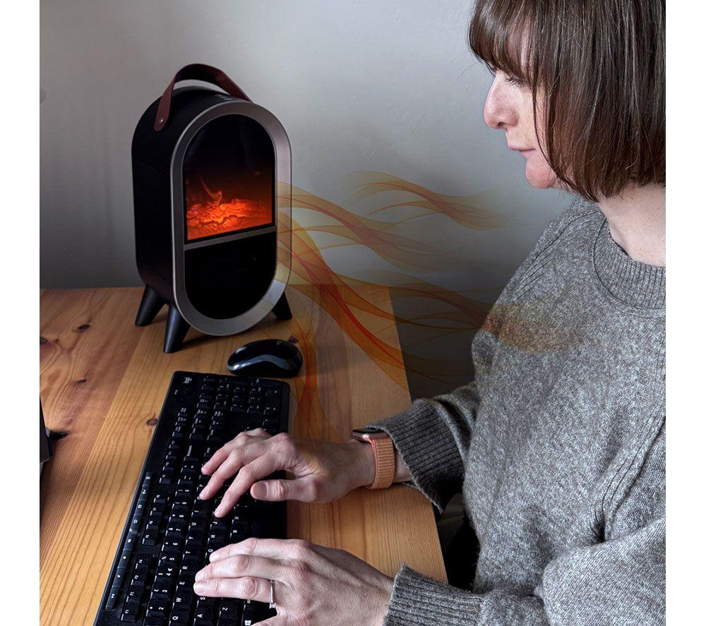 SMARTAIR Glow Heat Portable Fan Heater - White image number 12 of 14