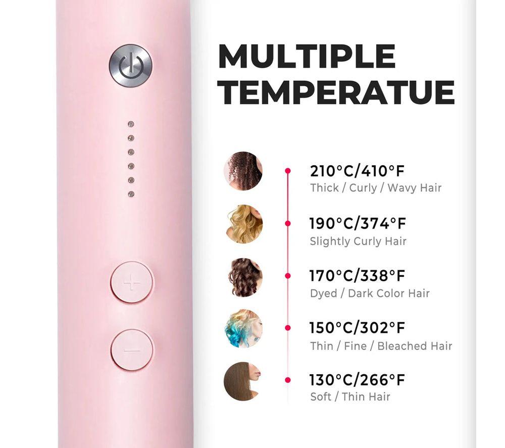 TYMO Ring HC100R Hair Straightening Comb - Pink image number 7 of 11