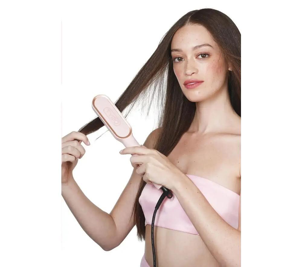 TYMO Ring HC100R Hair Straightening Comb - Pink image number 11 of 11