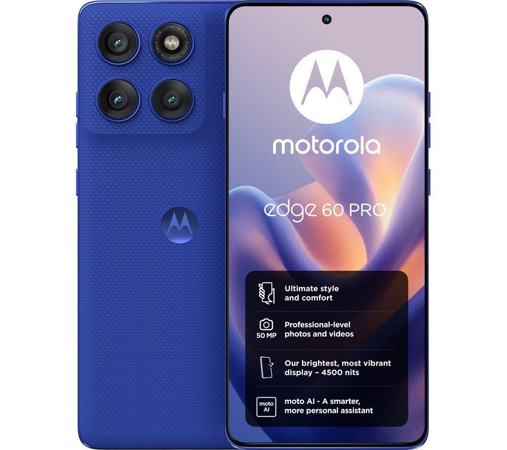 MOTOROLA Edge 60 Pro - 512 GB, Blue