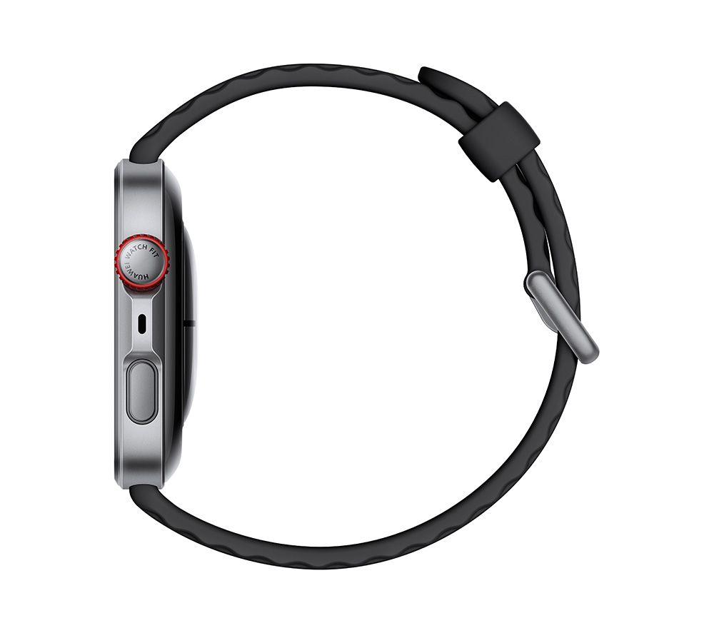 HUAWEI Watch Fit 4 Pro - Titanium Black, Fluoroelastomer Strap image number 12 of 17