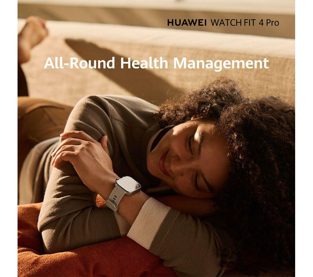 HUAWEI Watch Fit 4 Pro - Titanium Green, Fluoroelastomer Strap image number 5 of 17