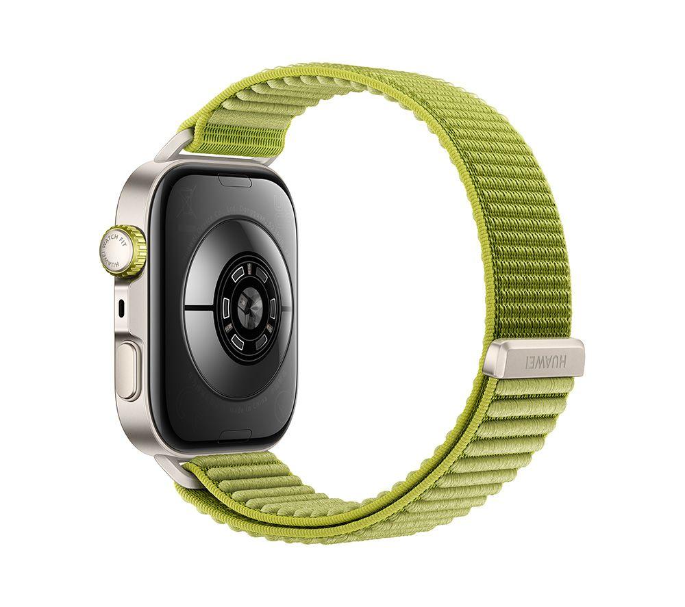 HUAWEI Watch Fit 4 Pro - Titanium Green, Fluoroelastomer Strap image number 10 of 17