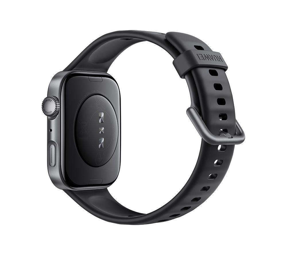 HUAWEI Watch Fit 4 - Aluminium Alloy Black, Fluoroelastomer Strap image number 8 of 13