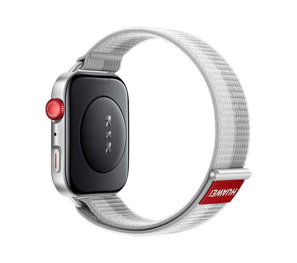 HUAWEI Watch Fit 4 - Aluminium Alloy, Grey Fluoroelastomer Strap image number 8 of 13