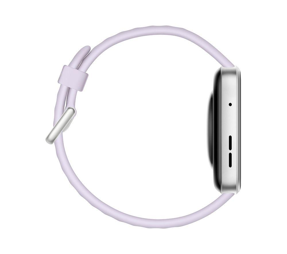 HUAWEI Watch Fit 4 - Aluminium Alloy, Purple Fluoroelastomer Strap image number 12 of 13