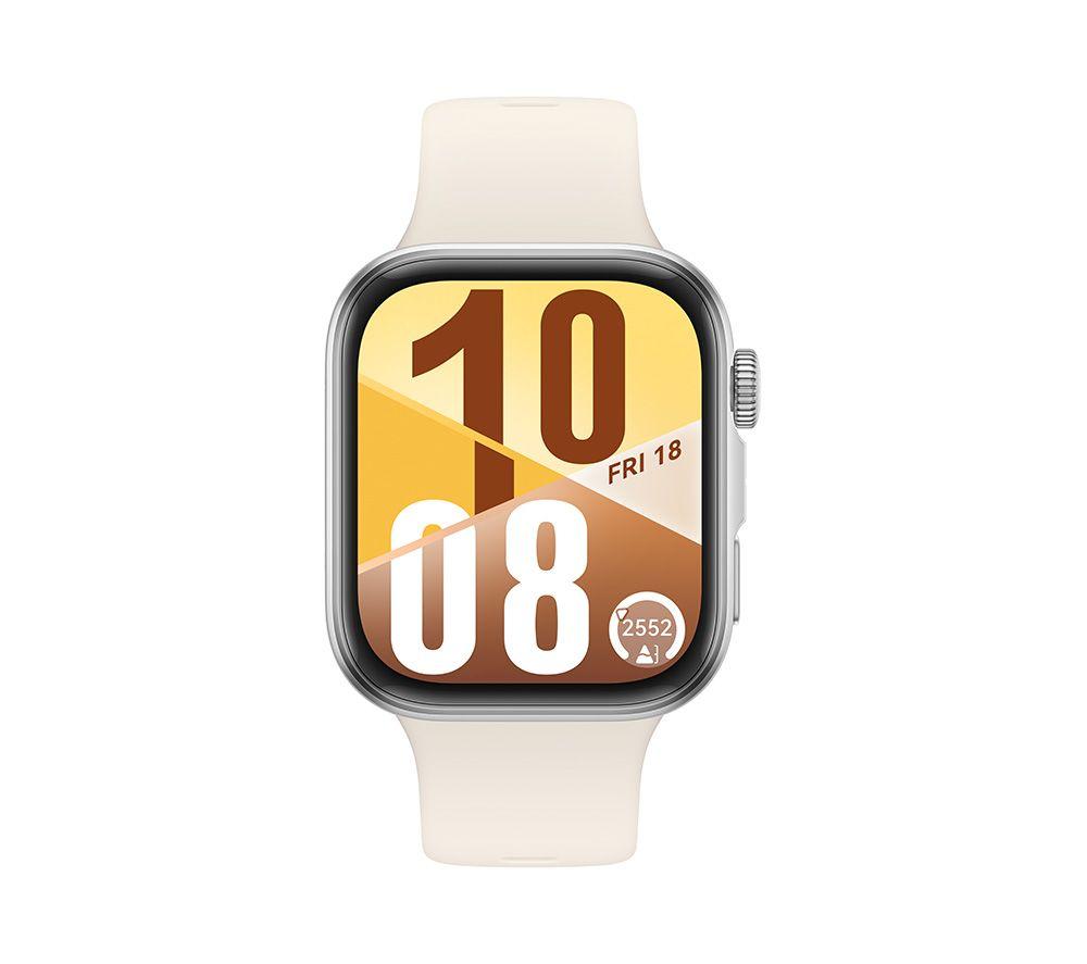HUAWEI Watch Fit 4 - Aluminium Alloy, White Fluoroelastomer Strap image number 9 of 13