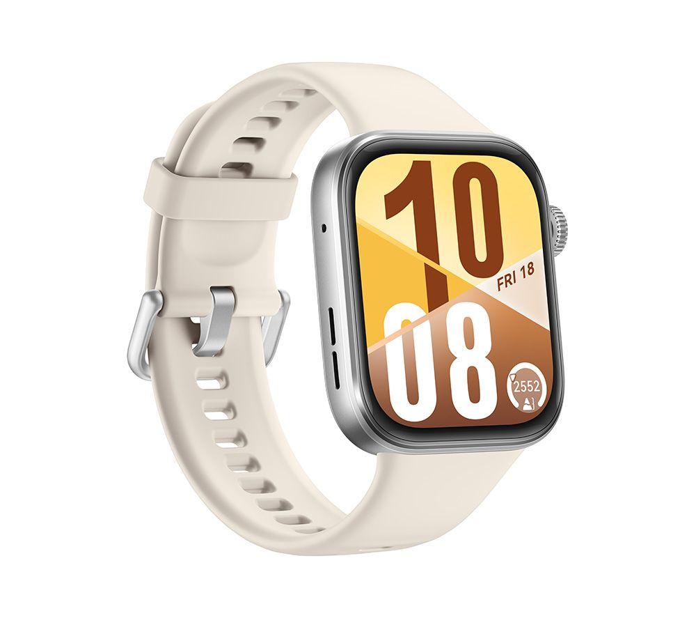 HUAWEI Watch Fit 4 - Aluminium Alloy, White Fluoroelastomer Strap image number 11 of 13