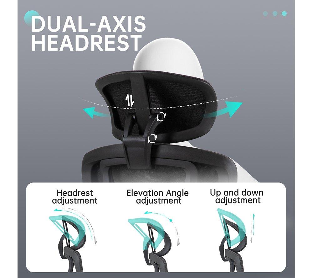 ADX Matrix Multi Gesture Gaming Office Chair - Black image number 9 of 20