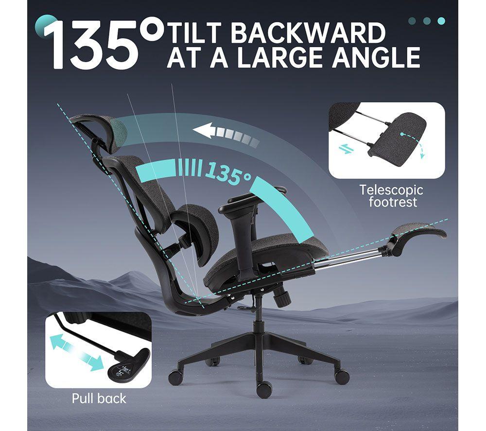 ADX Matrix Multi Gesture Gaming Office Chair - Black image number 15 of 20