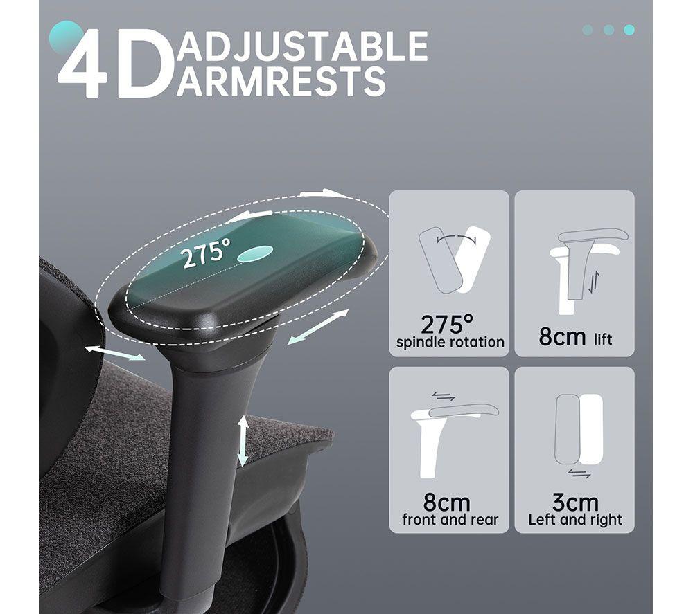 ADX Matrix Multi Gesture Gaming Office Chair - Black image number 17 of 20