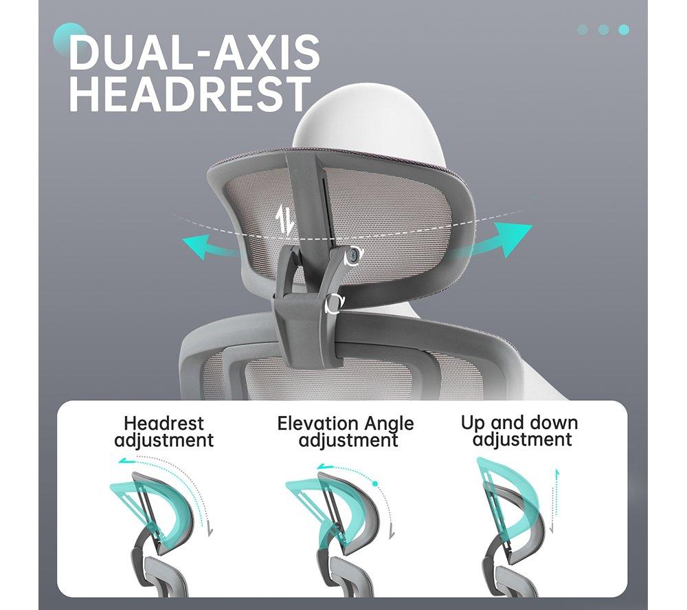 ADX Matrix Multi Gesture Gaming Office Chair - Grey image number 6 of 22